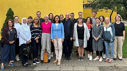 Gruppenbild von Menschen