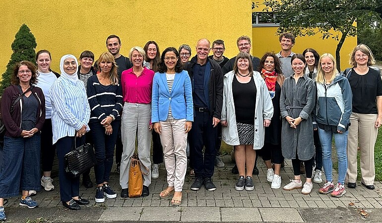 Gruppenbild von Menschen