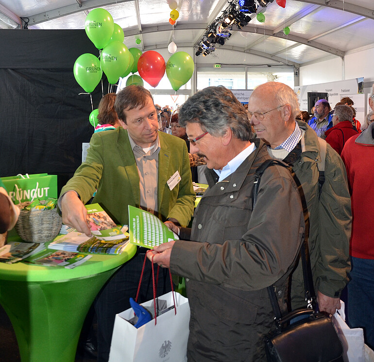 MdL Thomas Marwein im Gespräch